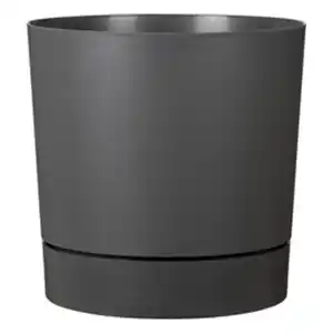 SCHEURICH Pflanzgefäß »Plano+«, 28,8 x 29 cm (ØxH), Kunststoff, sucro grey