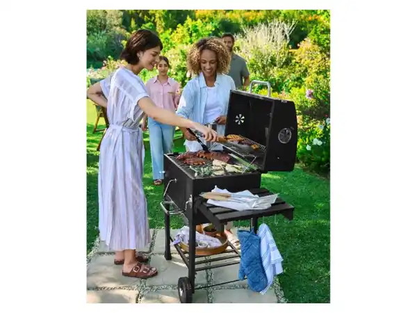 Bild 2 von GRILLMEISTER Holzkohle-Komfortgrill