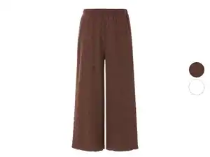 esmara® Damen Culotte, in modischer Crinkle-Qualität