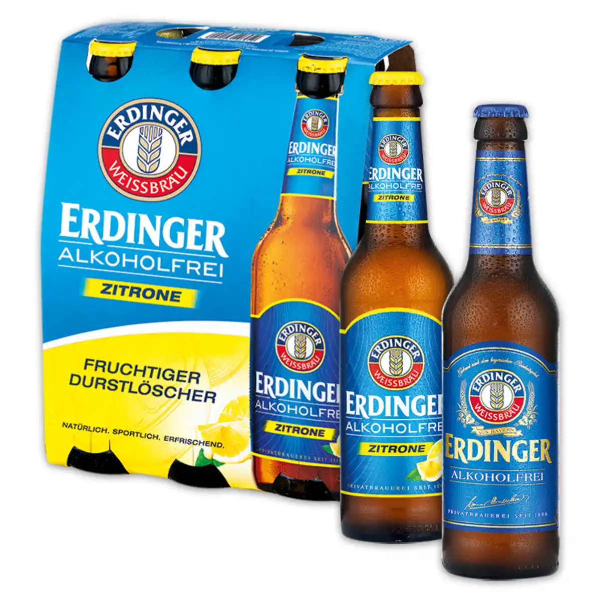 Bild 1 von Erdinger Weissbräu Weißbier alkoholfrei