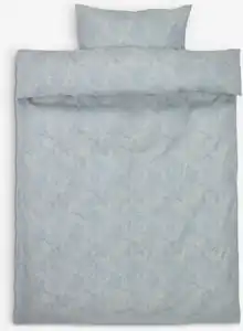 Flanell-Bettwäsche KLARA 135x200 blau
