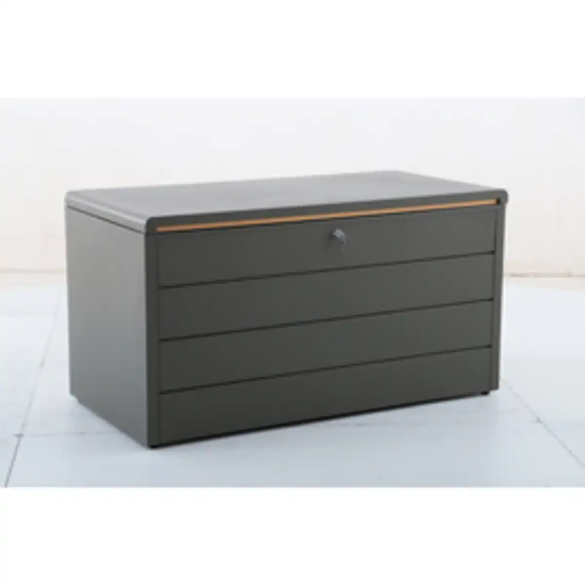 Bild 2 von Aufbewahrungsbox »Design«, Stahl, BxHxT: 160 x 84 x 79 cm, anthrazit