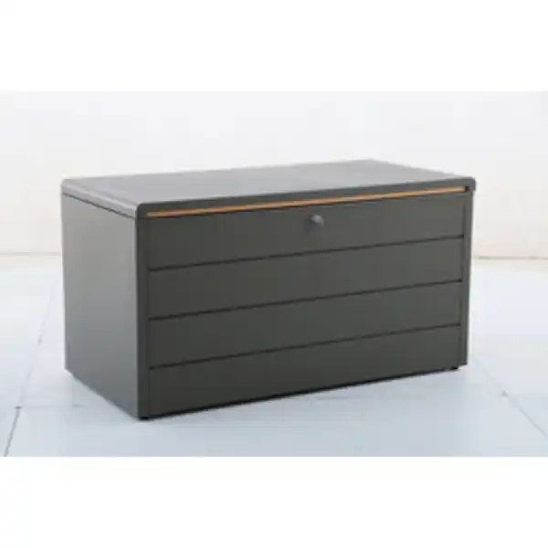 Bild 2 von Aufbewahrungsbox »Design«, Stahl, BxHxT: 160 x 84 x 79 cm, anthrazit