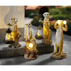 I-Glow LED-Solar-Erdmännchen