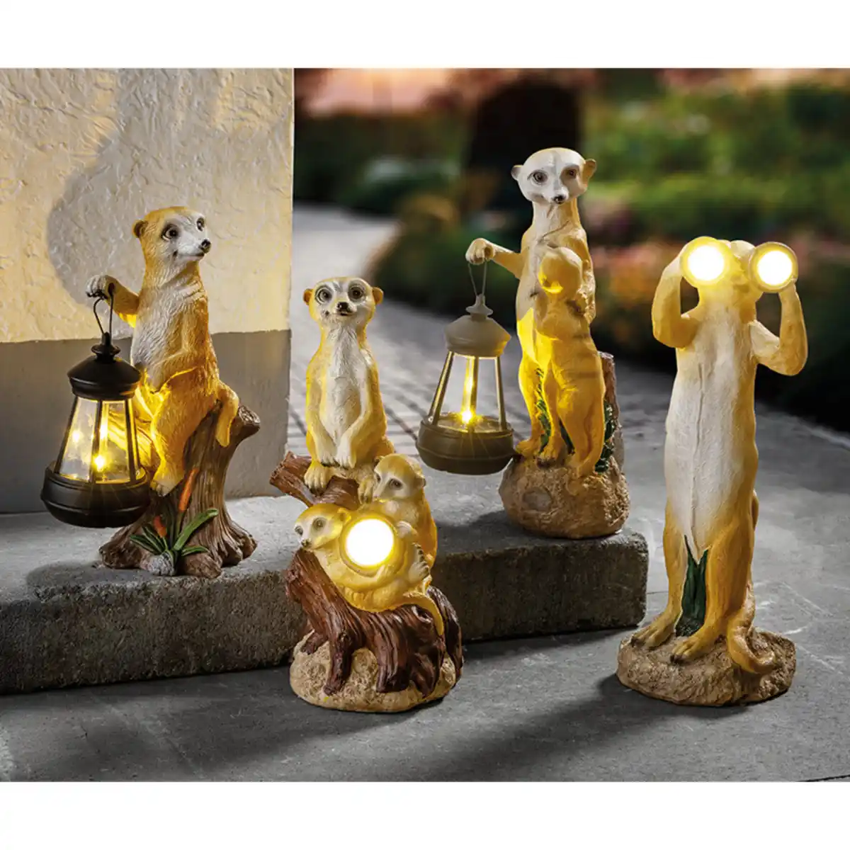 Bild 1 von I-Glow LED-Solar-Erdmännchen