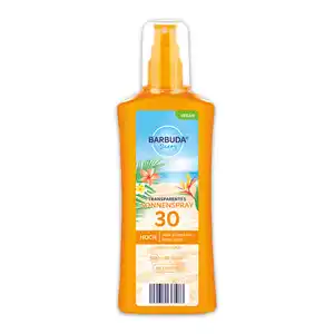 Barbuda Sun Transparentes Sonnenspray