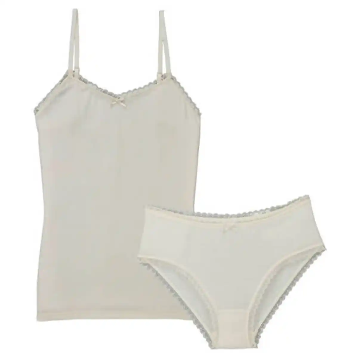 Bild 1 von UP2FASHION WOMEN Damen Unterwäsche, Weiß Top, XS 32/34