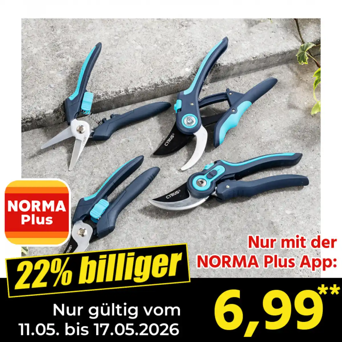 Bild 1 von Powertec Garden Gartenschere