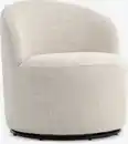 Bild 1 von Loungesessel ANDRUP drehbar beige Stoff