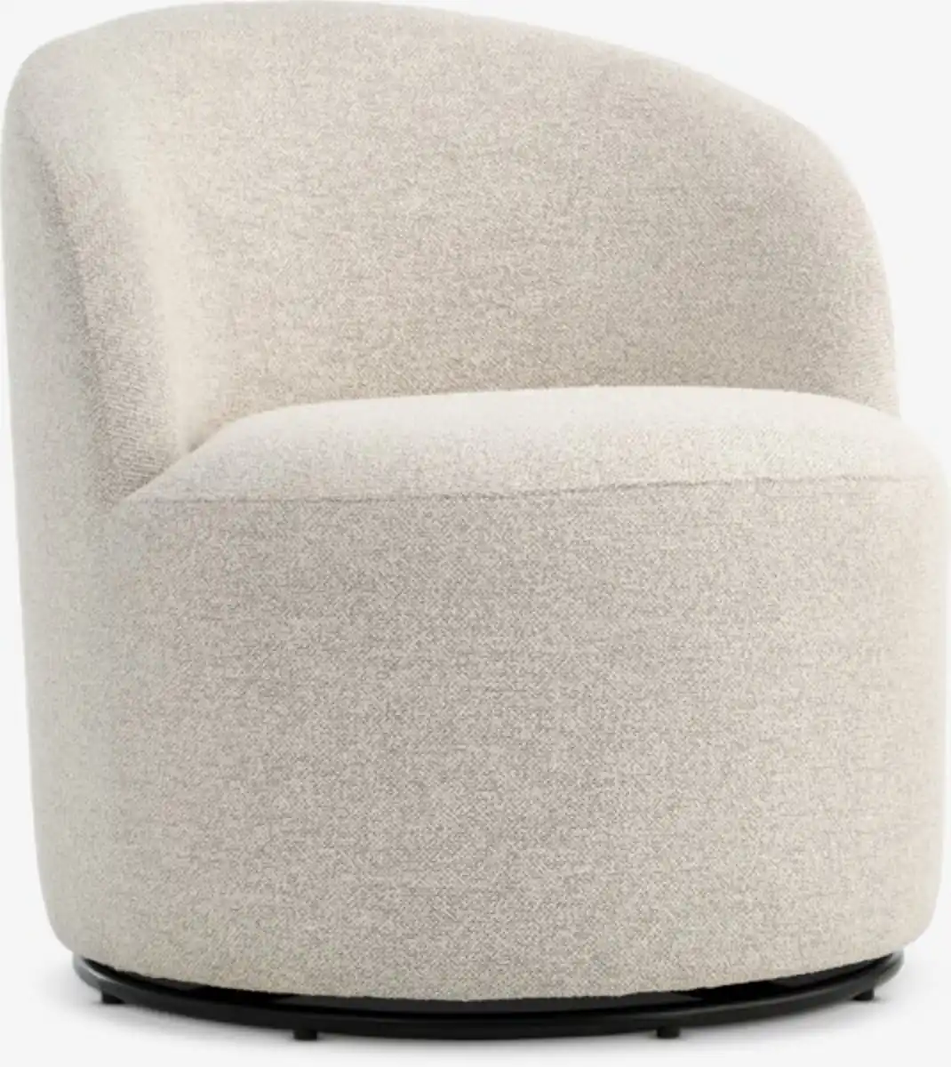 Bild 1 von Loungesessel ANDRUP drehbar beige Stoff