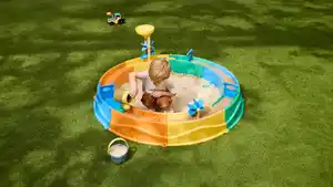 TOYLINO 2-in-1-Stecksandkasten