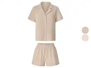 esmara® Damen Musselin-Pyjama