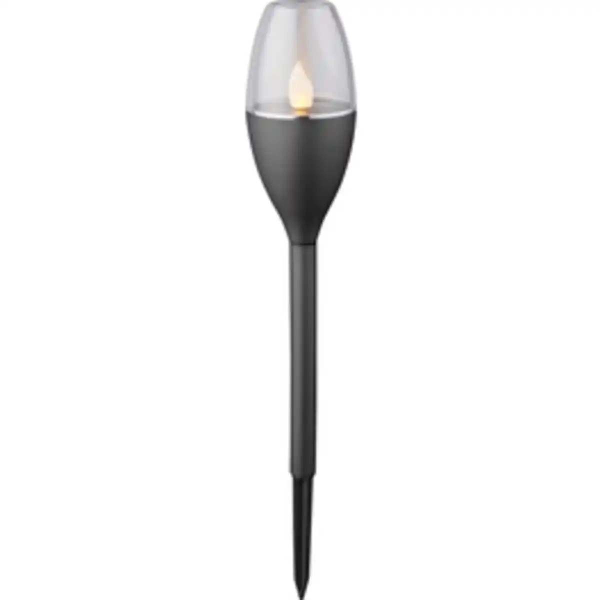 Bild 1 von CASAYA LED-Solarleuchte »Lorcan 2.0«, 4er Set, ØxH: 6,1 x 37,7 cm, Kunststoff, anthrazit