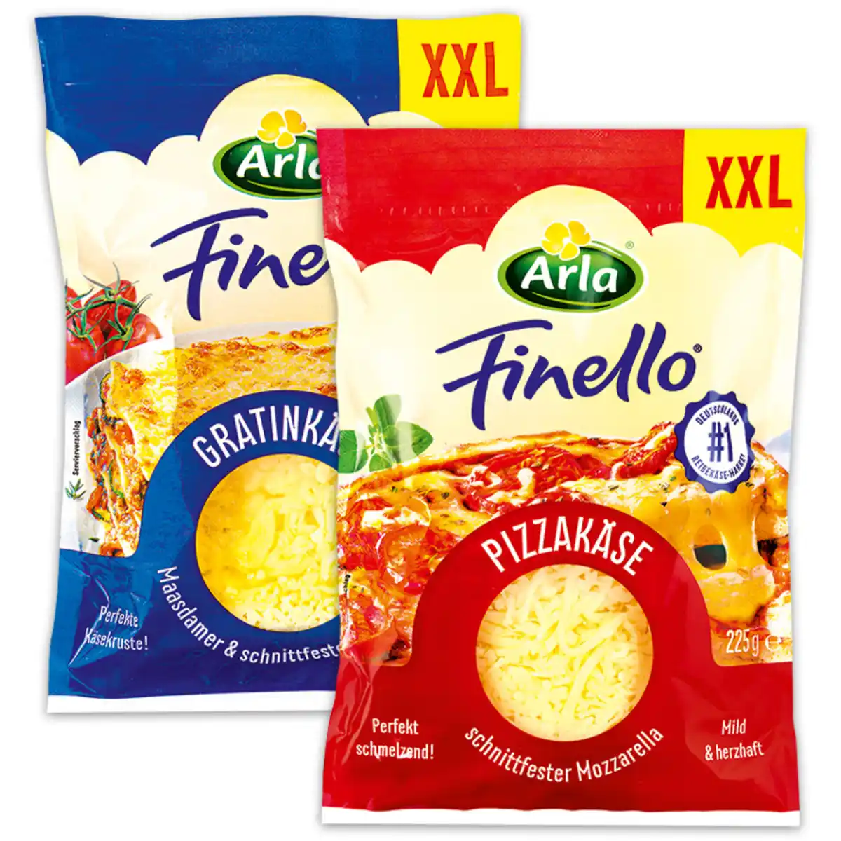 Bild 1 von Arla Finello Reibekäse XXL