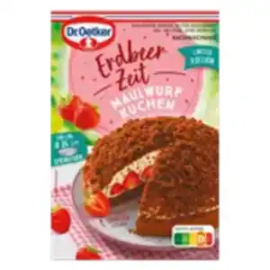 Dr. Oetker Erdbeer Zeit Backmischungen