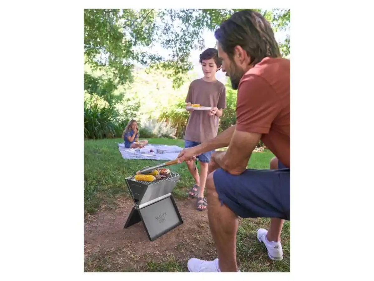 Bild 2 von GRILLMEISTER Holzkohle-Klappgrill