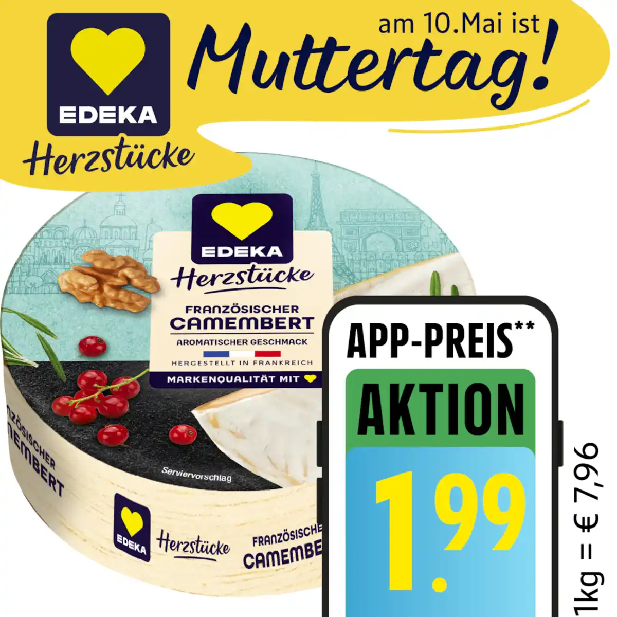 Bild 1 von Französischer Camembert