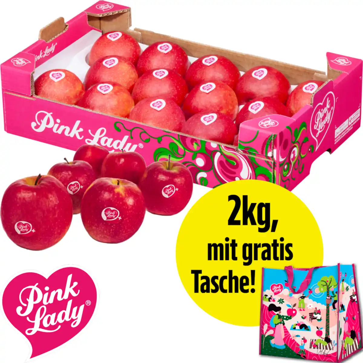 Bild 1 von Pink Lady Tafeläpfel