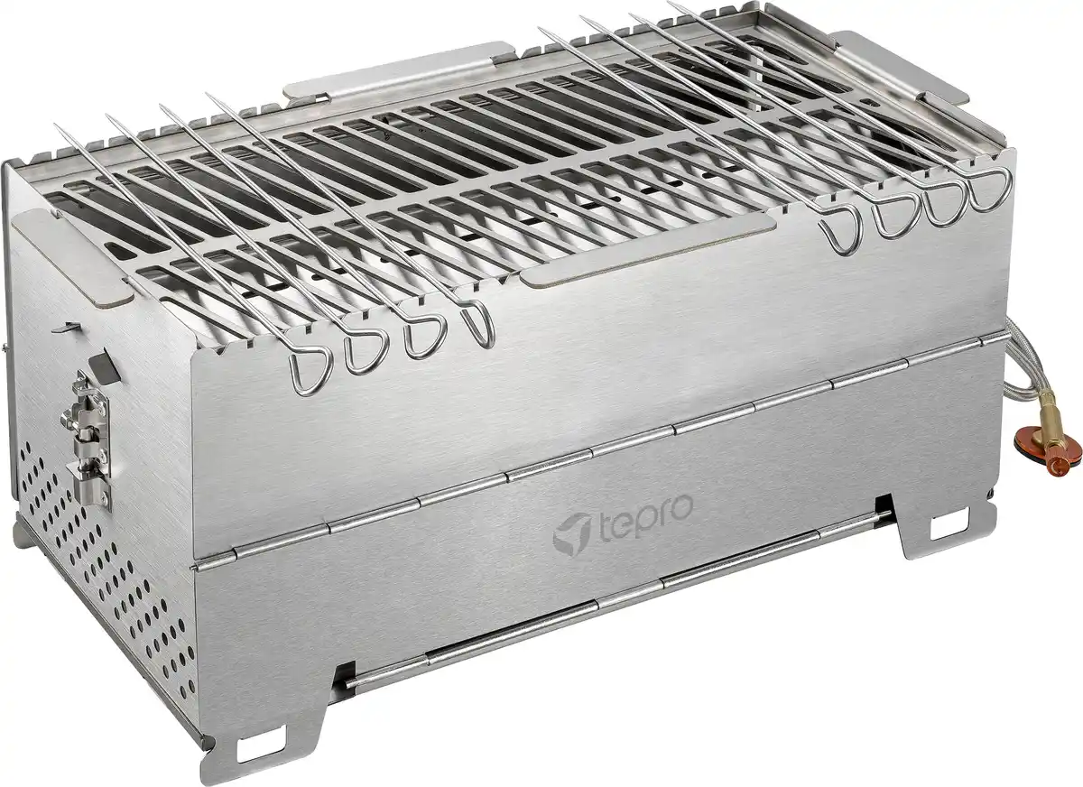 Bild 1 von Tepro Gasgrill Newberry faltbar Grillfläche: 37 x 19 cm