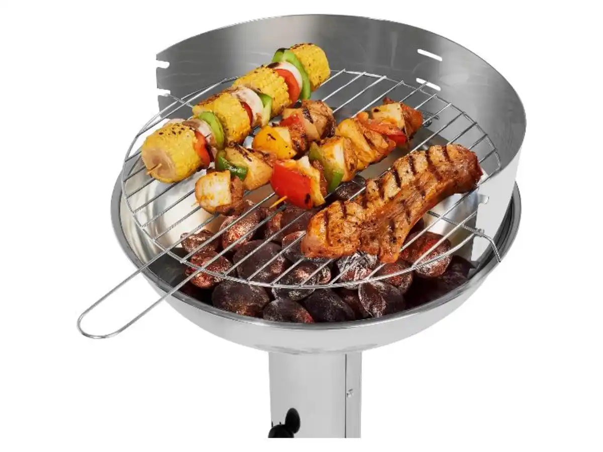 Bild 2 von GRILLMEISTER Holzkohle-Säulengrill