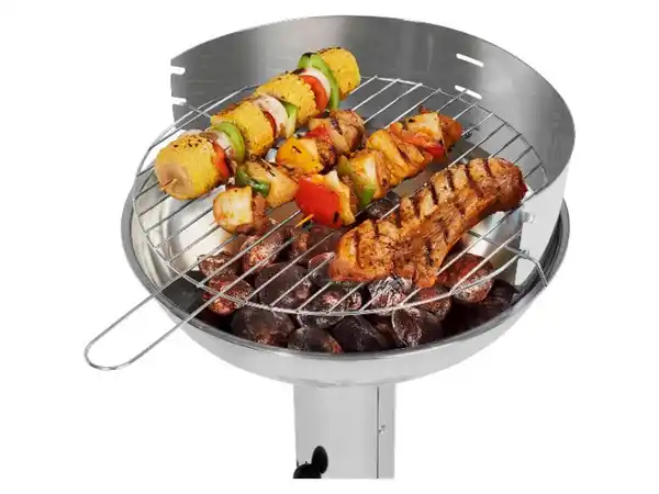 Bild 2 von GRILLMEISTER Holzkohle-Säulengrill