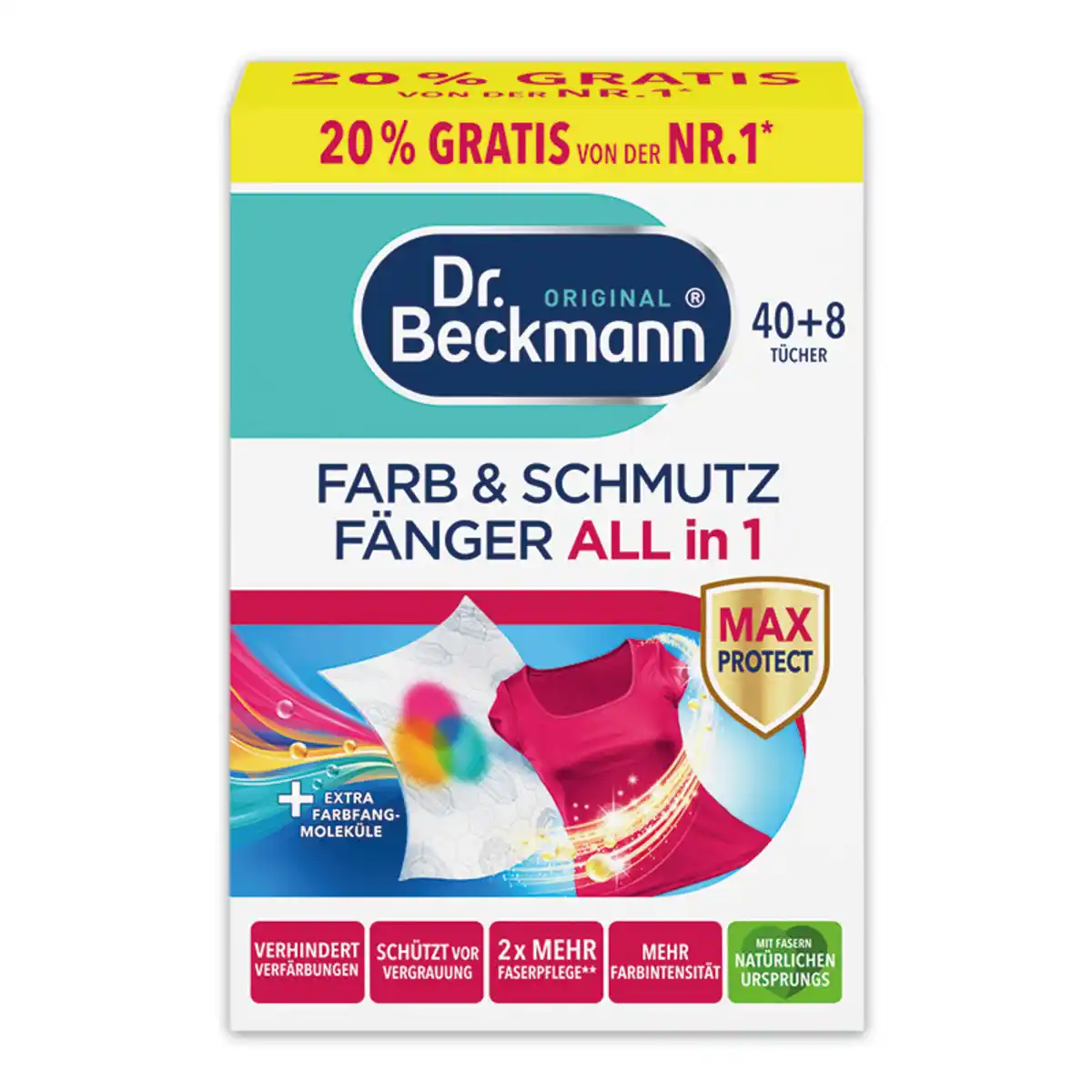 Bild 1 von Dr. Beckmann Farb- und Schmutzfangtücher