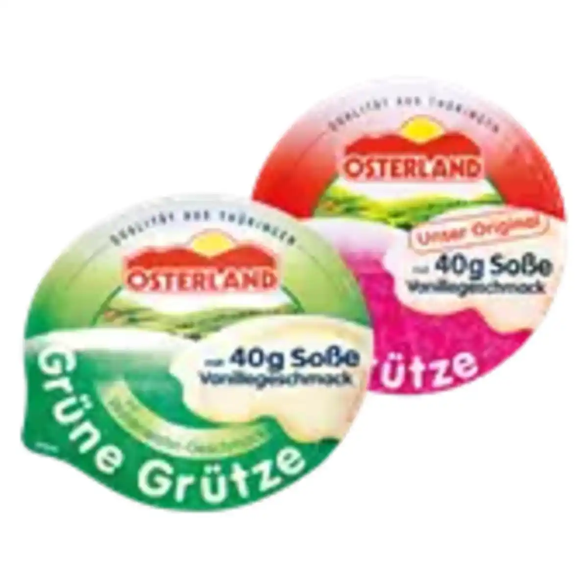 Bild 1 von Osterland Grütze mit Soße mit Vanillegeschmack