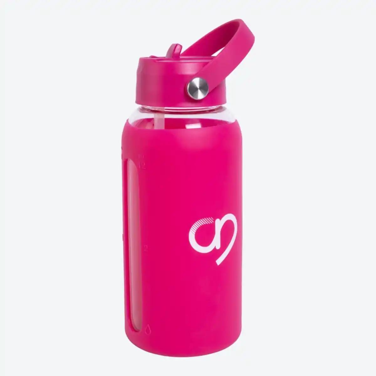 Bild 4 von Trinkflasche mit Flip-Strohhalm, ca. 900 ml