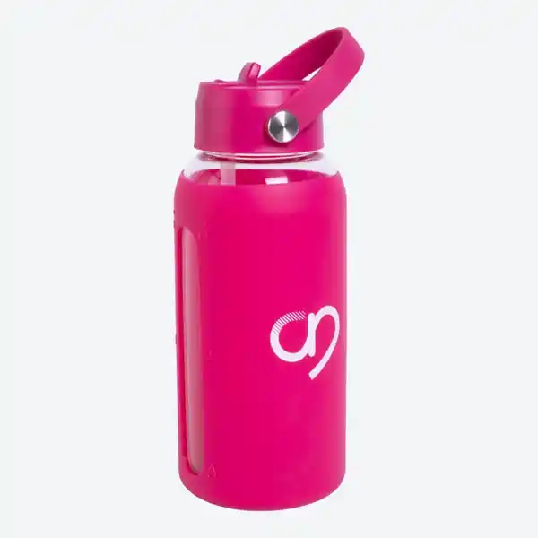 Bild 4 von Trinkflasche mit Flip-Strohhalm, ca. 900 ml