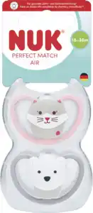 NUK Perfect Match Air Silikon-Schnuller, 18-36 Monate