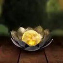 Bild 1 von Solar-Leuchte "Lotus", Ø ca. 27 cm