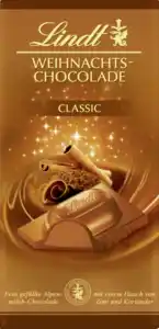 Lindt Weihnachtschokolade Classic, 100 g