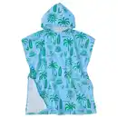 Bild 1 von NOVITESSE Kinder Badetuch oder Poncho, Poncho, Blau, 66 x 75cm