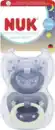 Bild 1 von NUK First Choice Classic Day & Night Silikon-Schnuller, 0-6 Monate