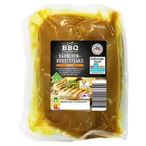 BBQ Marinierte Hähnchensteaks 550 g, Curry