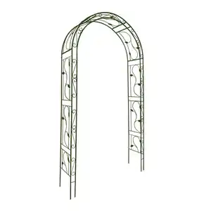 Gartenbogen aus Metall, ca. 130 x 39 x 260 cm