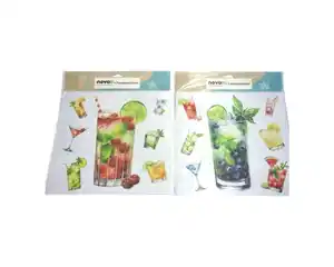 Fenstersticker novooo, Cocktails 2f