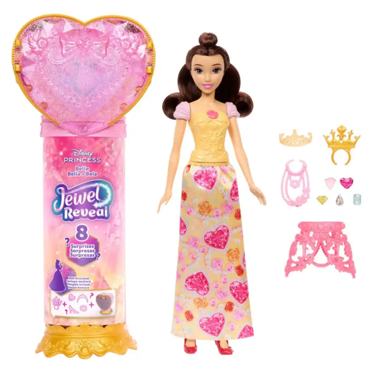 Bild 1 von Disney Prinzessin - Juwel Reveal - Belle Puppe