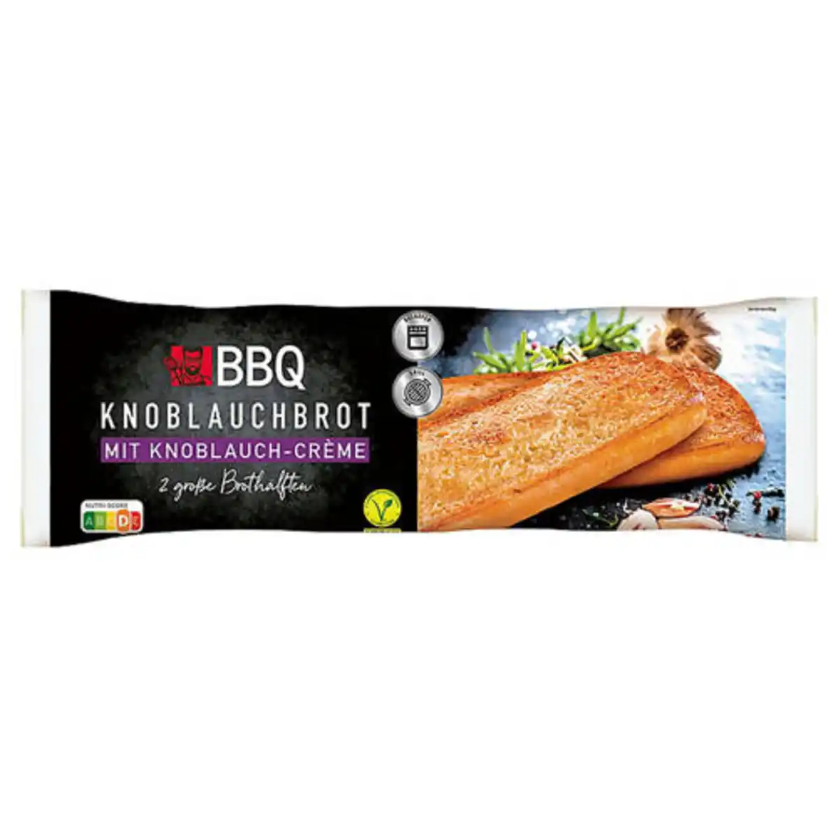 Bild 1 von BBQ Kräuter-/ Knoblauchbrot 250 g, Knoblauch
