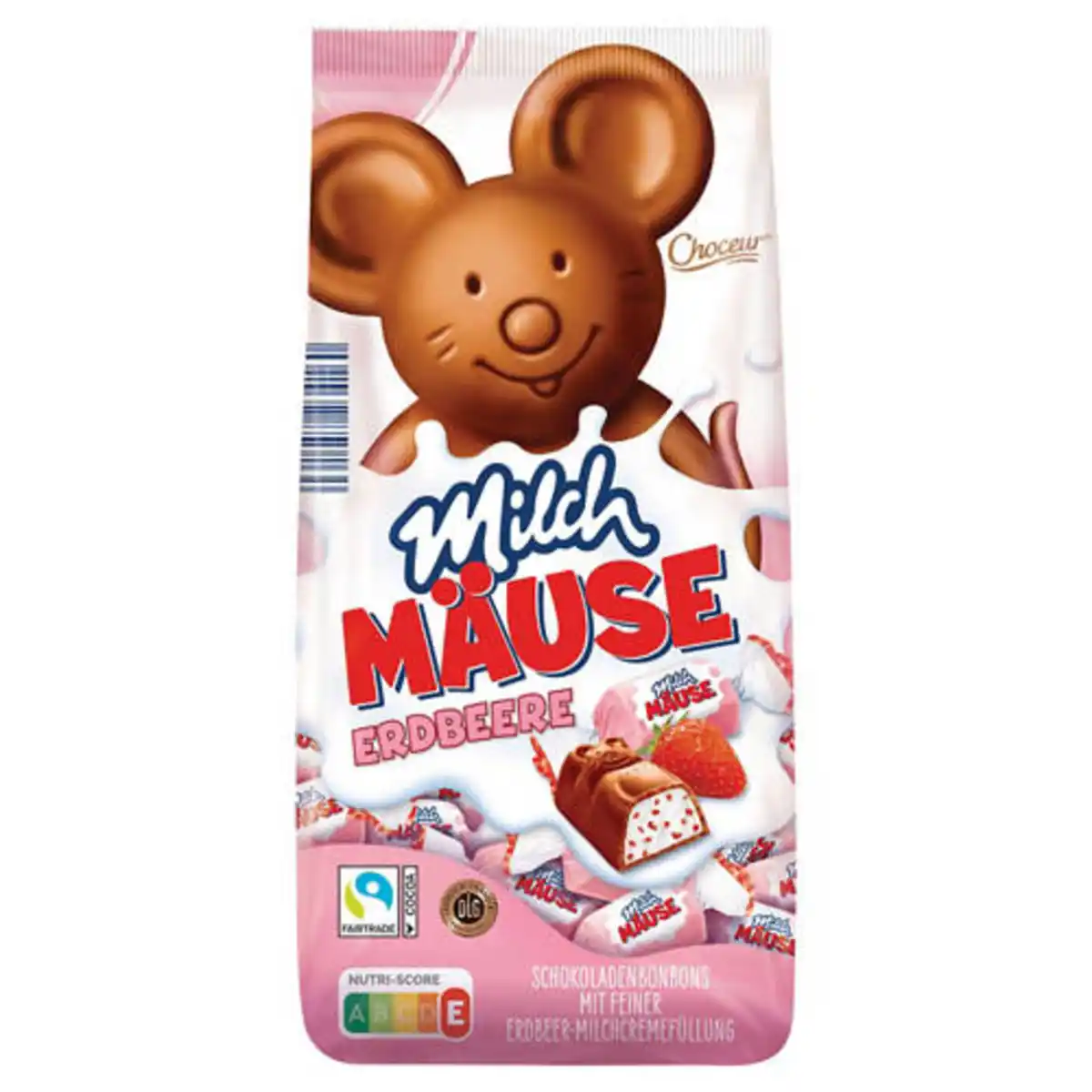 Bild 1 von CHOCEUR Milch-Mäuse 210 g, Erdbeere