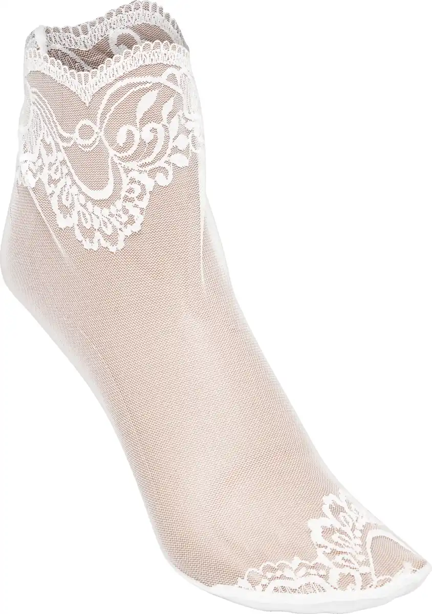 Bild 2 von under2wear Spitzensöckchen weiß 39/42