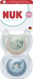 NUK First Choice Silikon-Schnuller, 6-18 Monate