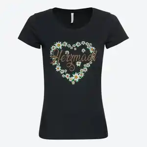 Damen-Trachten-T-Shirt mit Frontaufdruck