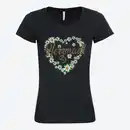 Bild 1 von Damen-Trachten-T-Shirt mit Frontaufdruck