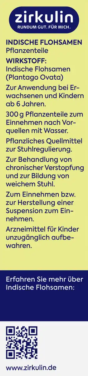 Bild 3 von Zirkulin Zirkulin Indische Flohsamen, 300 g