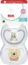 Bild 1 von NUK Disney Winnie Puuh Perfect Match Air Silikon-Schnuller, 6-18 Monate