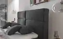 Bild 3 von Mondo - Boxspringbett Deluxe Edition, schwarz, 180 x 200 cm, Härtegrad 3/4