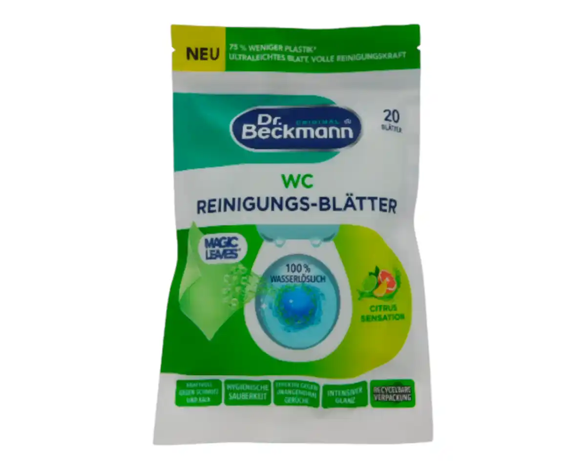 Bild 1 von Dr. Beckmann WC Reinigungstücher Citrus
