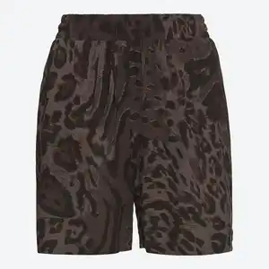 Damen-Shorts mit Animal-Print