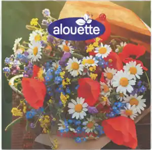 alouette Cocktail-Serviette Wiesenstrauß